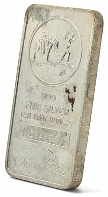 SilverTowne 10 Troy Ounces .999 Fine Silver Bar (634526)