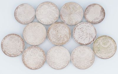10 and 5 German Mark Silver Coins. 10 and 5 German Mark silver coins, 625 silver, collection of 