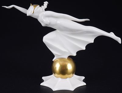 Hutschenreuther Zeitgeist - Karl TUTTER, porcelain, green company mark, designed by Karl TUTTER 