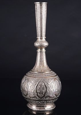 Russland 84 Zolotniki Silber Rosenwasser - Gulabdan, 
Silber 875/000 (84 Zolotniki), Russland 