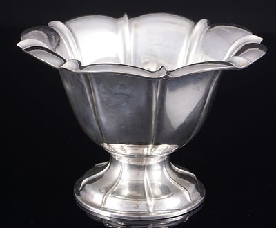 Lutz & Weiss 800 Silber gro&szlig;e Art Deco Schale,. Lutz u. Weiss 800 Silber gro&szlig;e Art Deco Schale 