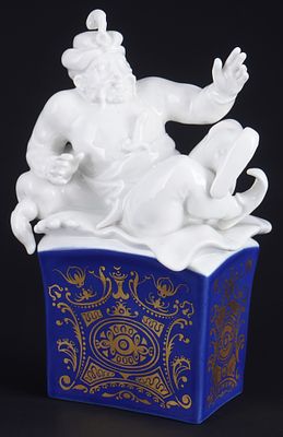 Meissen Sultan Schehereban 1.Wahl - Peter STRANG, 
Porzellan, blaue Schwertermarke 1.Wahl 