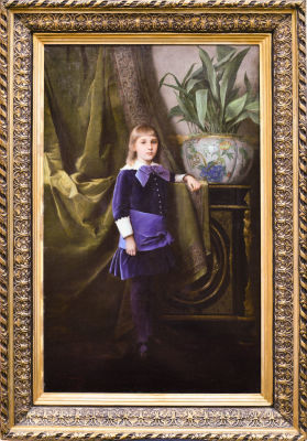 &laquo;Портрет&raquo;. Сухоровский Марцелий Гаврилович (1840-1908). 
Холст, масло, 1880 год. 
Подпись и 