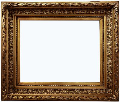Рама классическая, галтельного типа с мастичным декором. внутренний размер 67х84,5 см., внешний 