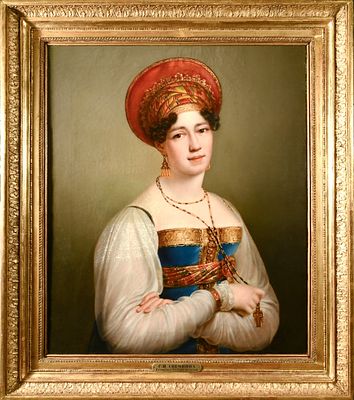 Франс Йозеф Кинсон (1770-1839) . &laquo;Портрет Софьи Петровны Свечиной, урожденной Соймоновой 
