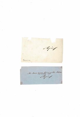 HISTORY - BAZAINE Achille (1811 - 1888) - Autograph dedication signed - France. Uneducated 
