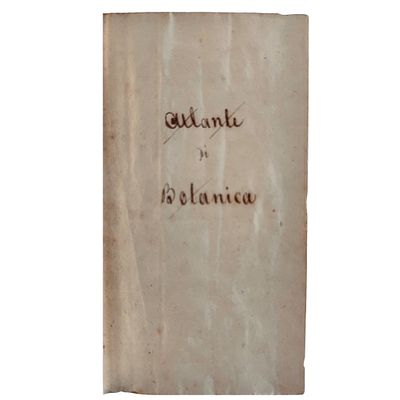 [SCIENCE AND MEDICINE] - ANONYMOUS - [Botanical Science]. “Atlante di Botanica” A comprehensive 