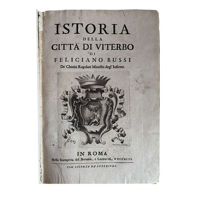 [HISTORY] - BUSSI Feliciano (1679 - 1741) - [Local History – Major 18Th-Century History Of The 