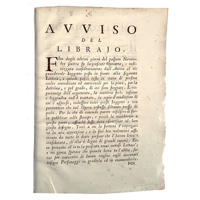 [LITERATURE] - LUGIATO Andrea (XVIIIth century) - [Religion And Occultism – Jesuit Critique Of 