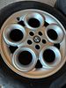 ALFA ROMEO 156 - FOUR ALLOY WHEELS WITH TIRES. 4alloy wheels with P7 Pirelli belted tires 
Alfa Fotos - 1
