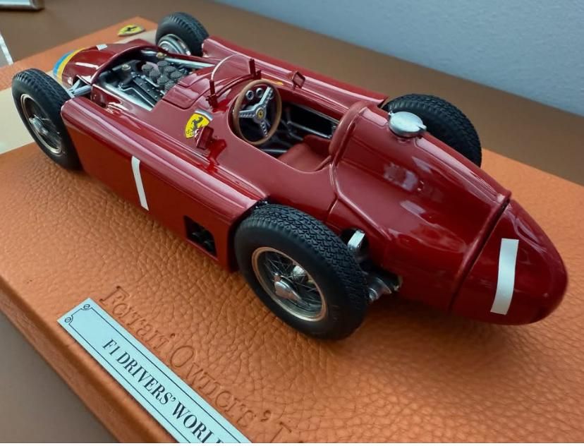 MODELLINO FERRARI D50 - JUAN MANUEL FANGIO. Ferrari D50 
Extremely rare and of primary 