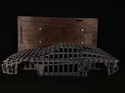 FERRARI TESTAROSSA -CALIBRO DI CONTROLLO IN SCALA 1:5 REALIZZATO NEL 2004 . Calibro di 