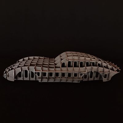 FERRARI F250 GTO 1A10 - CALIBRO DI CONTROLLO IN SCALA 1:10 REALIZZATO NEL 2001. Calibro di 