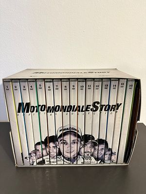 VALENTINO ROSSI - COLLEZIONE DVD "MOTOMONDIALE". Collezione DVD con la storia del Motomondiale e 