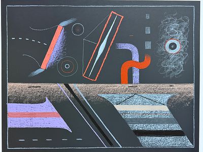 Владимир Янкилевский . Цветная шелкография, подписана и пронумерована автором. 32 лист из тиража 