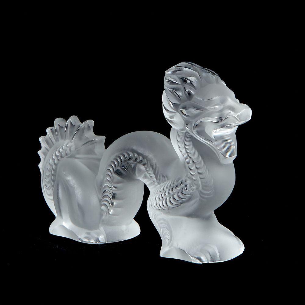 Lalique коллекционная статуэтка «Дракон», Франция . Клеймо: Lalique France 
Сохранилась родная 