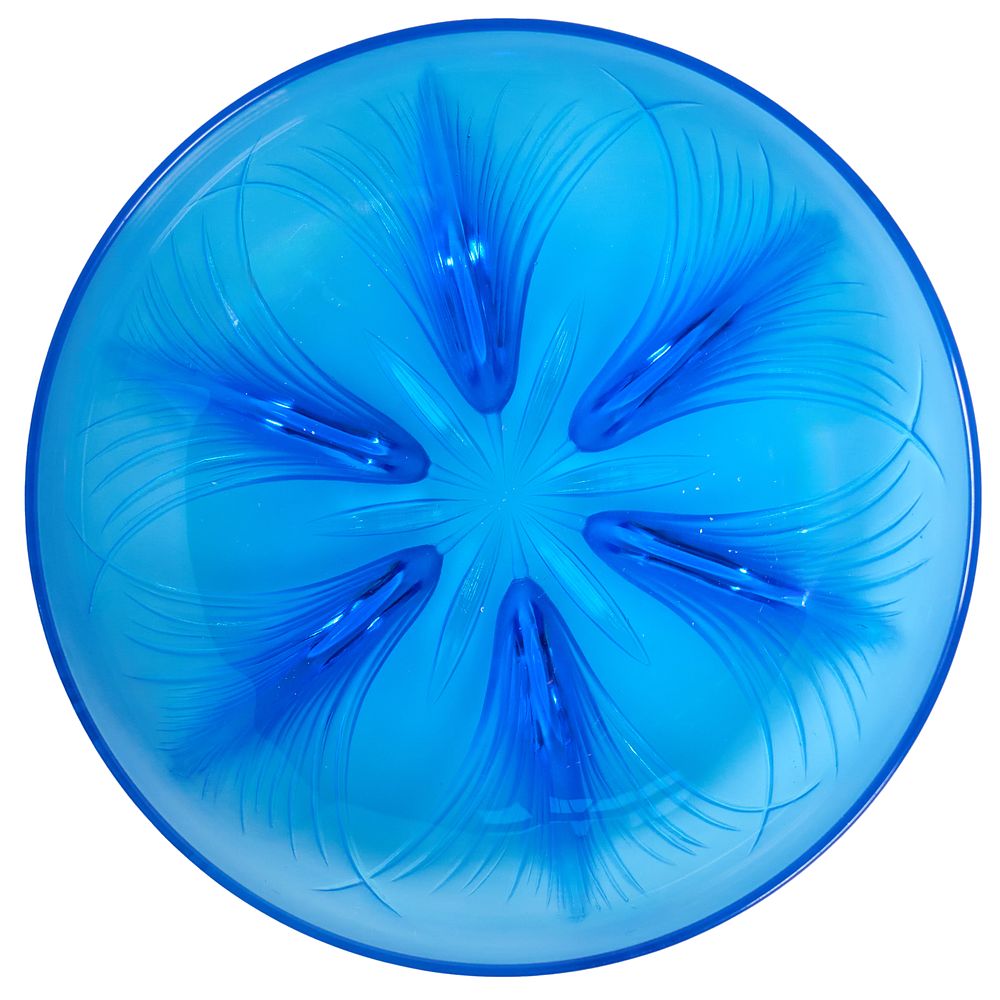 Verlys ваза для фруктов, Франция, 80-е гг, . Идеальная сохранность, 
д.: 27,5 см 
клеймо на 