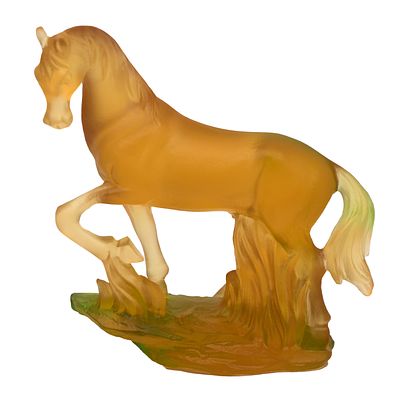 Хрустальная статуэтка лошади. Символ 2026 года. Лошадка в футляре 
Размер: около 8 см