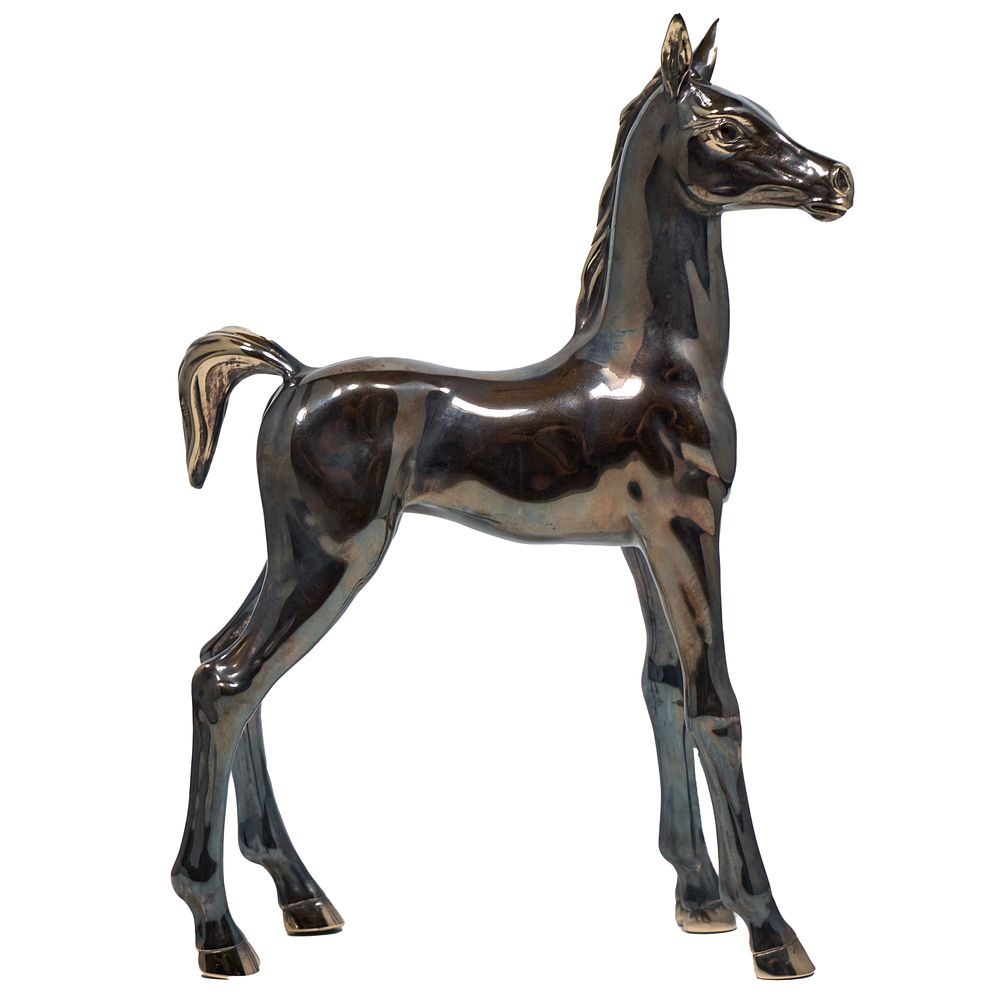Скульптура Жеребенок, бронза, ручная работа. Авторская скульптура Галереи Lea . Инвестиция в 