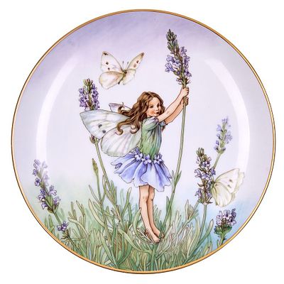 Villeroy & Boch тарелка коллекционная по рисункам Сесиль Мари Бейкер из коллекции "Flower 