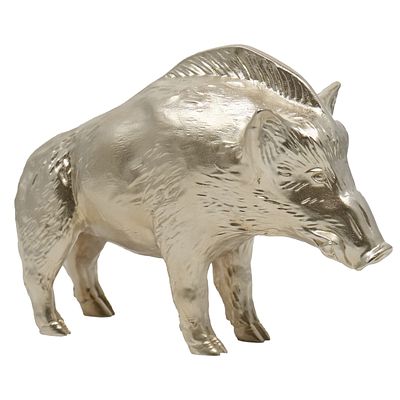 Скульптура &laquo;Кабанчик&raquo;, бронза, серебряние, ручная работа . Около 12,5 см 
авторская скульптура 