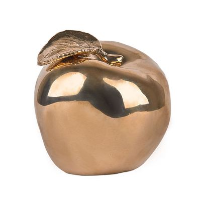 Коллекционная скульптура &laquo;Яблоко&raquo;, ручная работа.
Бронза. размер: 10 см 
вес около 1 кг
