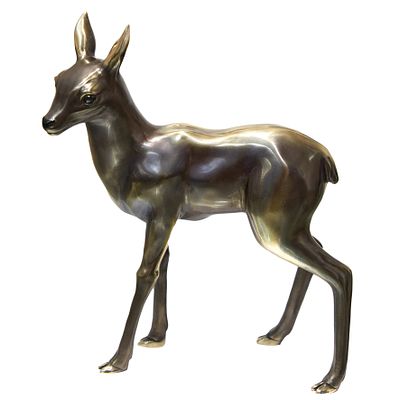 Олененок, бронзовая скульптура, полностью ручная работа.
Олененок - олицетворение нежности. Олен 