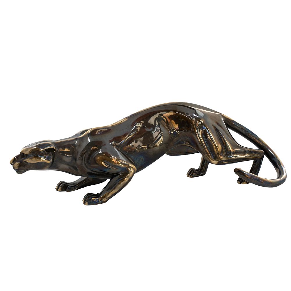 &laquo;Пантера&raquo; бронзовая скульптура. Скульптура пантеры несет в себе яркую символику. Она 