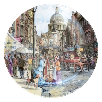 Wedgwood коллекционная тарелка &laquo;МАЙСКИЙ ПРАЗДНИК&raquo;, Англия, 80-е гг. . Считается, что месяц май 