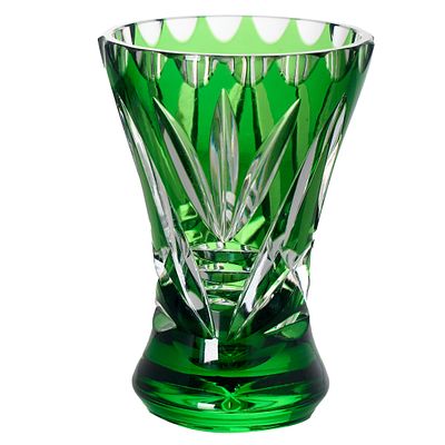 Nachtmann ваза, Богемия, 80-е гг. Элегантная ваза Nachtman, "Богемия" 
Граненый хрусталь 