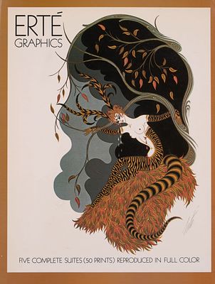 Salome Estorick, "Erte graphics : Five complete suites reproduced in full color: The seasons 