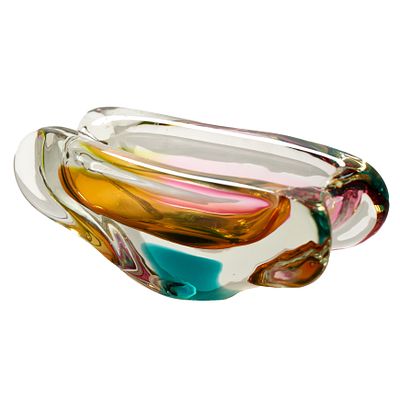 Винтажная ваза-ладья "Рапсодия", Чехословакия, 50-е гг. &laquo;Рапсодия&raquo; — это серия ваз и других 