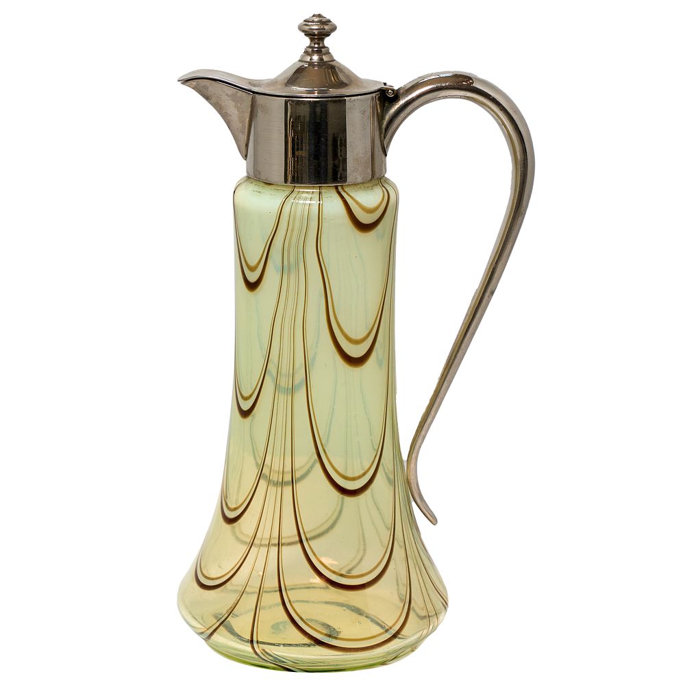 Кувшин L&ouml;tz, Фабрика Йоханна Лётца, Богемия, 1930-е гг. Стекольная фабрика &laquo;Йоханна Лётца&raquo; 