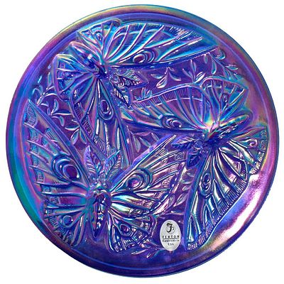 Шкатулка &laquo;Fenton&raquo; для мелочей, cша, 1950-е гг. Шкатулка &laquo;Fenton&raquo; для мелочей из стекла с 