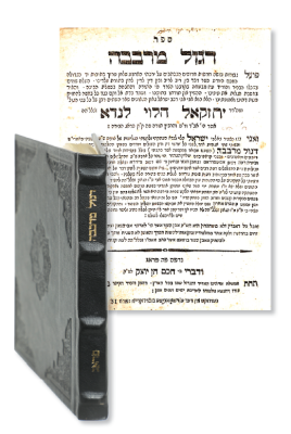 Classics. Dagul Mervavah. Noda B’Yehuda. First Edition. Prague 1794. Magnificent Copy! Variant 