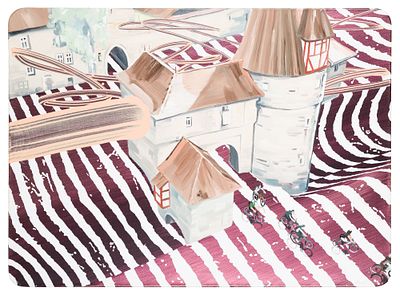 Altm&uuml;ller, Beni (*1952). oil on woodSigned and dated lower right31,5 x 31,5 inWith his 