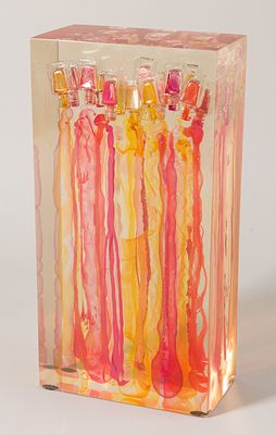 Arman (Armand Pierre Fernandez) (1922-2005). Ink brush on paperSigned in the centre right 