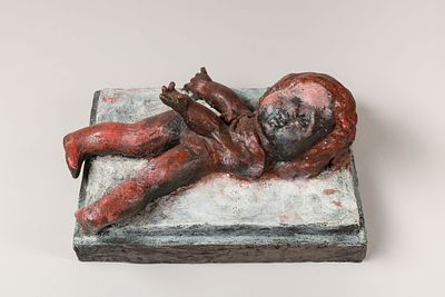 Christian, Anton (*1940). Ink brush on paperSigned lower right11,8 x 17 inStandard taxation