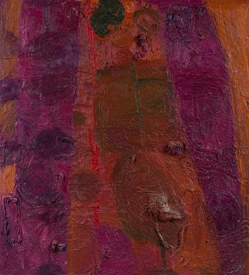 Henning, Anton (*1964). Acrylic on canvasMonogrammed, dated and marked with inventory number 