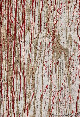 Nitsch, Hermann (1938-2022). Graphite and coloured pencil on paper22,7 x 28,6 inThe only 