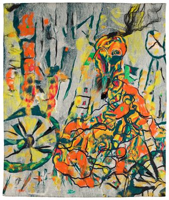 Verlon, Andr&eacute; (1917-1993). colour screen printingSigned and dated lower right, numbered lower 