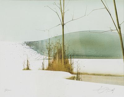 Balluf, Ernst (1921-2008). Colour LithographySigned and dated lower right, marked A.P. (Artist 