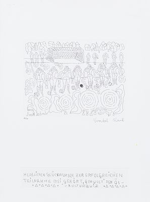 Vondal, Karl (1953-2024). EtchingSigned lower right, numbered lower left: 86/100, signed and 