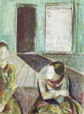 Floch, Josef (1894/95-1977). colour lithographySigned lower right, numbered lower left: 