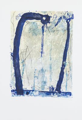 Fritsch, Herbert (1945-2007). coloured lithographSigned and dated lower right, marked E.A. 