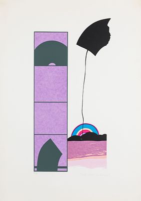 Steinkellner, Fritz (*1942). colour serigraphySigned and dated lower right, numbered and 