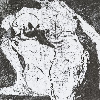 Zens, Herwig (1943-2019). Aquatint, etching, reservageSigned lower right, numbered lower left: 