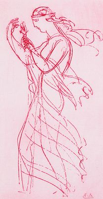 Breker, Arno (1900 - 1991). coloured etchingSigned lower right, numbered lower left: 82/150Sheet 