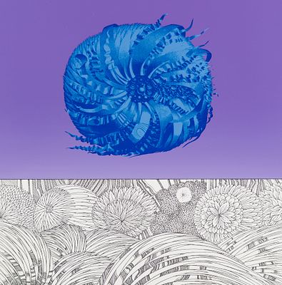 Hutter, Wolfgang (1928-2014). colour serigraphySigned and dated lower right, numbered lower 