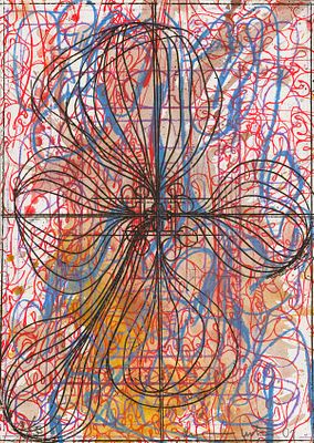 Nitsch, Hermann (1938-2022). Satyagraha, 2001"Complete portfolio:a heliogravure of a score by 